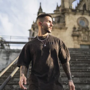 Men’s Classic Oversized T-Shirt – Black