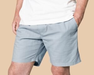 Men's Classic Gery Cotton Shorts